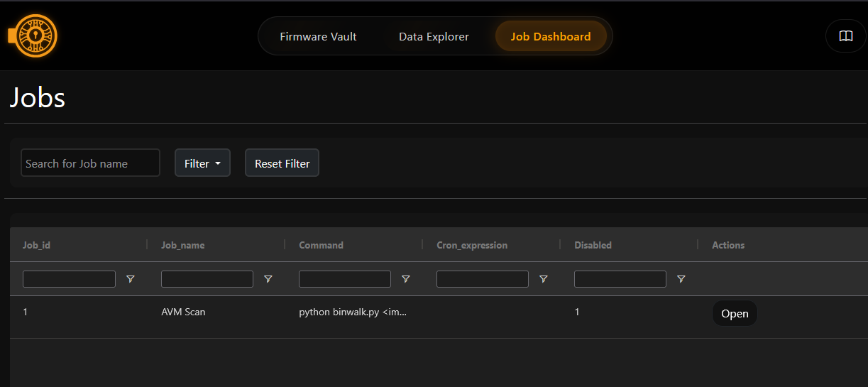 Job Dashboard